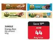 Makro Energy bars offer