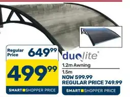 Pick n Pay Hypermarket Duolite 1.2m Awning offer