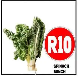 Supa Store Spinach bunch offer