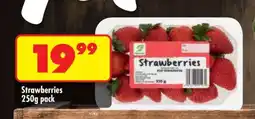 Shoprite STRAWBERRIES 250g pack offer
