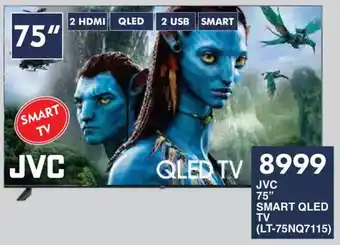 President Hyper JVC 75" Smart QLED TV offer