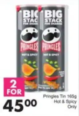 Save Pringles Tin Hot & Spicy offer
