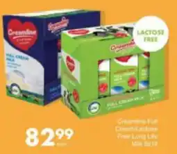 Save Creamline Full Cream Lactose Free Long Life Milk offer