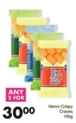 Save Henro Crispy Craves offer