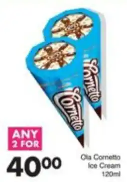Save Ola Cornetto Ice Cream offer