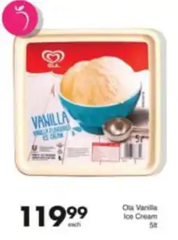 Save Ola Vanilla Ice Cream offer