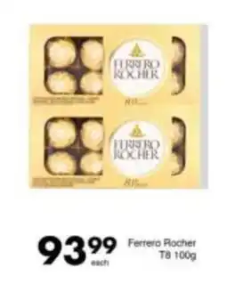 Save Ferrero Rocher T8 100g offer