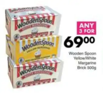 Save Wooden Spoon Yellow/White Margarine offer