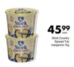 Save Stork Country Spread Tub margarine offer
