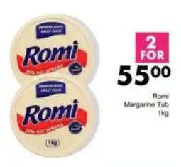 Save Romi Margarine Tub offer