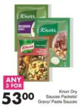 Save Knorr Dry Sauces Packets/Gravy/Pasta Sauces offer