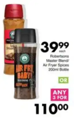 Save Robertsons Master Blend/ Air Fryer Spices offer