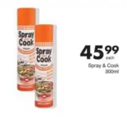 Save Spray & Cook offer