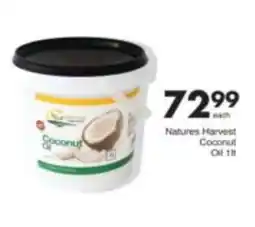 Save Natures Harvest Coconut Oil offer