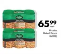 Save Rhodes Baked Beans offer