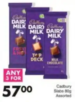 Save Cadbury Dairy Milk Slabs Assorted offer