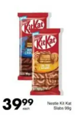 Save Nestle Kit Kat Slabs offer