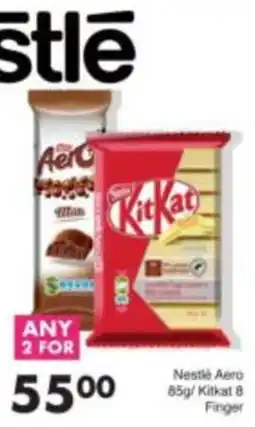 Save Nestlé Aero Kitkat 8 Finger offer