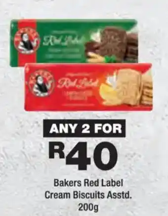Bakers Red Label Cream Biscuits