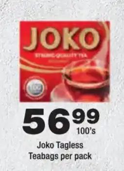 OK urban Joko Tagless Teabags offer