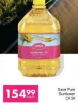 Save Save Pure Sunflower Oil offer