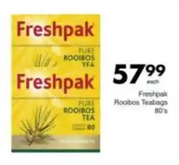 Save Freshpak Rooibos Teabags offer