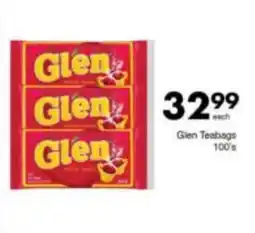 Save Glen Teabags offer