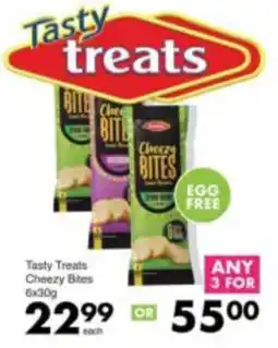 Save Tasty Treats Cheezy Bites offer