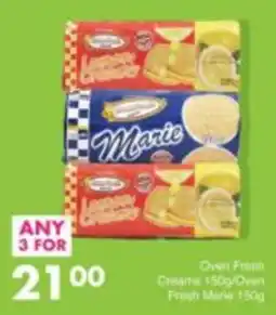 Save Oven Fresh Creams Oven Fresh Marie offer