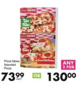 Save Pizza News Assorted Pizza offer