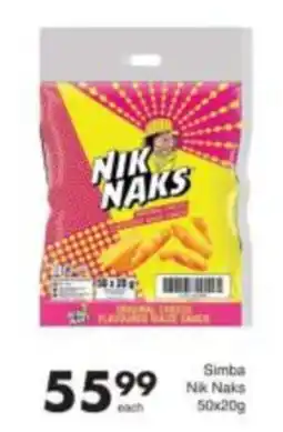 Save Simba Nik Naks offer