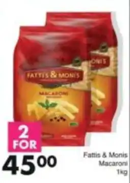 Save Fattis & Monis Macaroni offer
