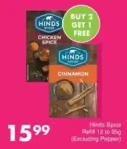 Save Hinds Spice Refill offer