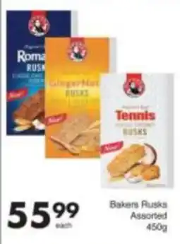 Save Bakers Rusks Assorted offer