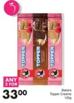 Save Bakers Topper Creams offer