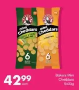 Save Bakers Mini Cheddars offer