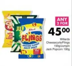 Save Willards Cheesecurls/Flings offer