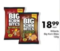 Save Wilards Big Korn Bites offer