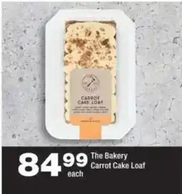 OK urban The Bakery Carrot Cake Loaf offer