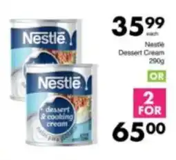 Save Nestle Dessert Cream offer