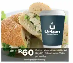 OK urban Urban Chicken Mayo with Avo & Rocket Bagel offer