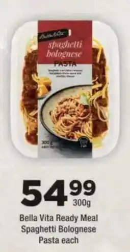 OK urban Bella Vita Ready Meal Spaghetti Bolognese Pasta offer
