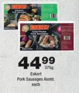 OK urban Eskort Pork Sausages Assorted offer