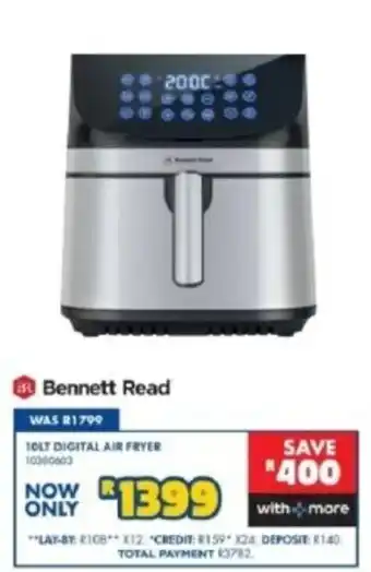 Bennett Read 10LT Digital Air Fryer