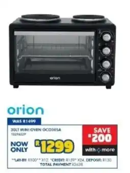 Russells Orion 30LT Mini Oven OCO30SA offer