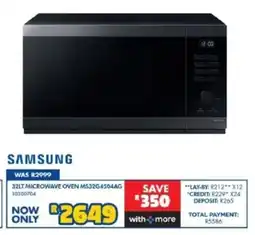Russells Samsung 32LT Microwave Oven offer