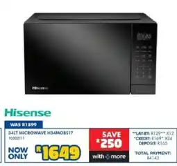 Russells Hisense 34LT Microwave offer