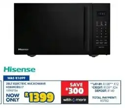 Russells Hisense 28LT Electric Microwave offer