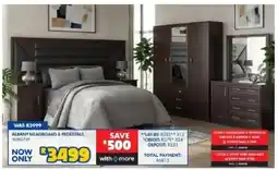 Russells ALBANY HEADBOARD & PEDESTALS offer