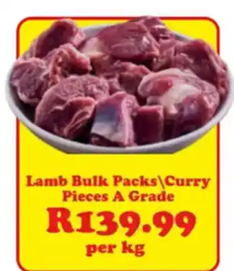 Lamb Bulk Packs/Curry Pieces A Grade